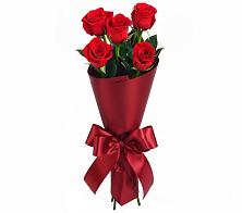 Букет 5 Красных роз Эдлесс Лав в Спартак