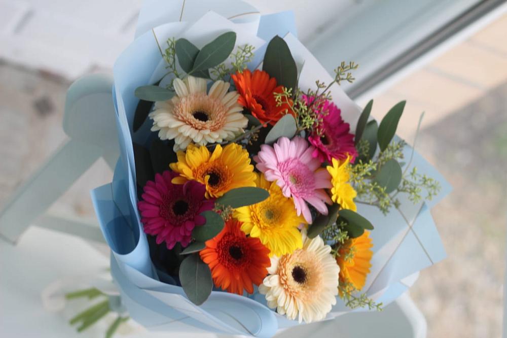 Букет цветов из: Герберы в Спартак