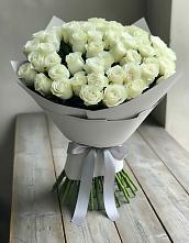 Букет 35 Белых роз в Спартак