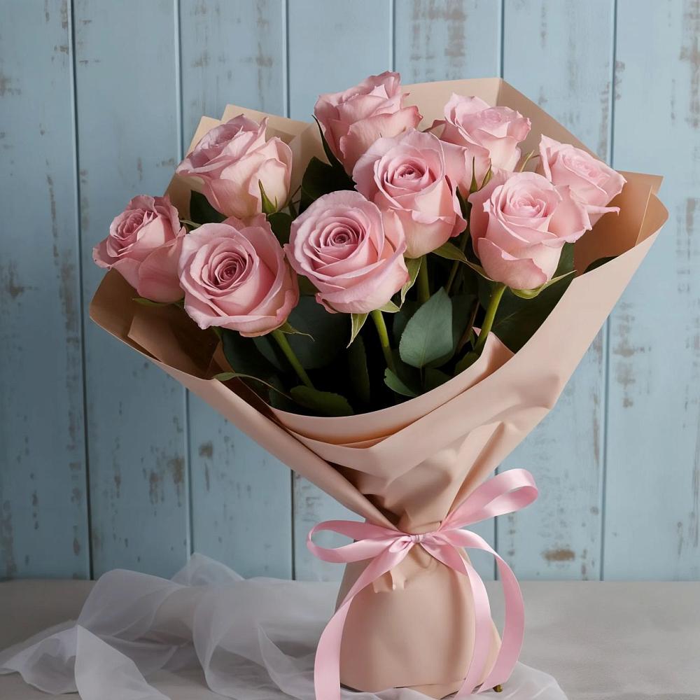 Букет цветов из: Розы в Спартак