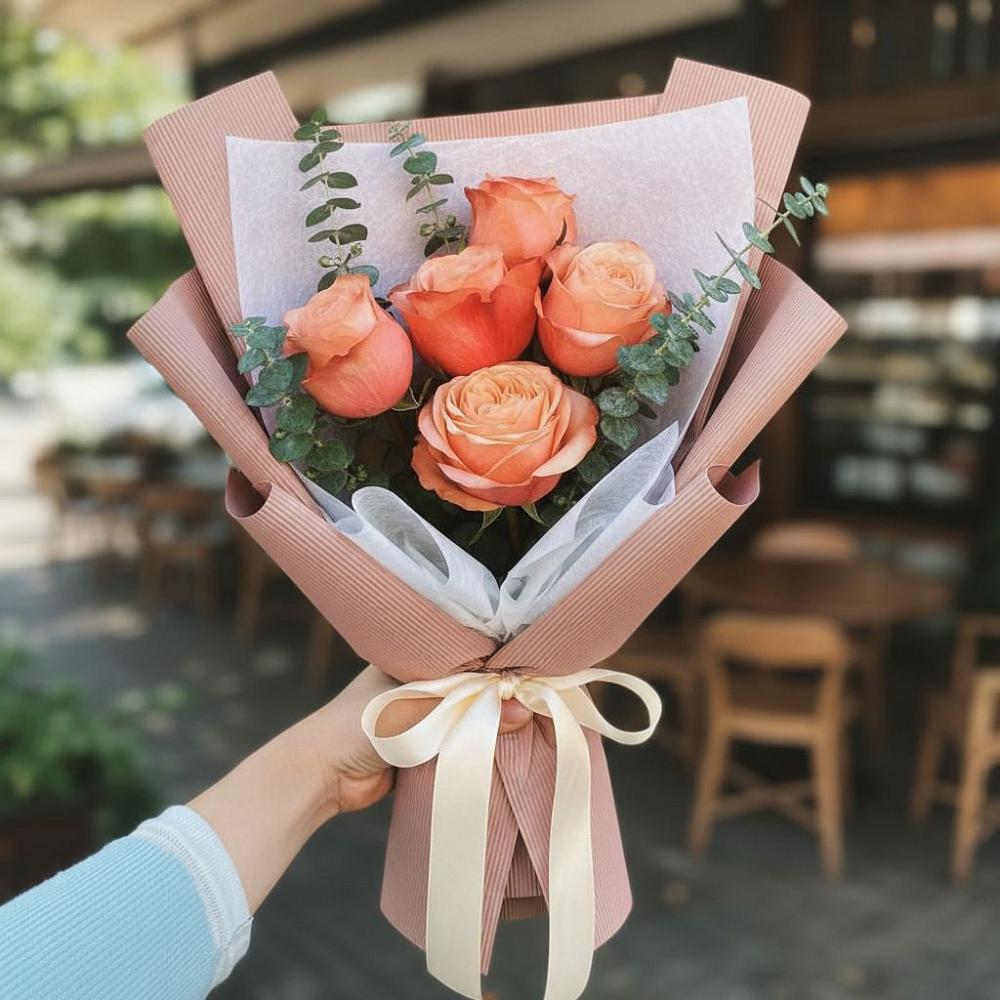 Букет цветов из: Розы в Спартак