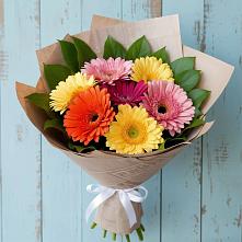 Букет цветов из:  Герберы в Спартак