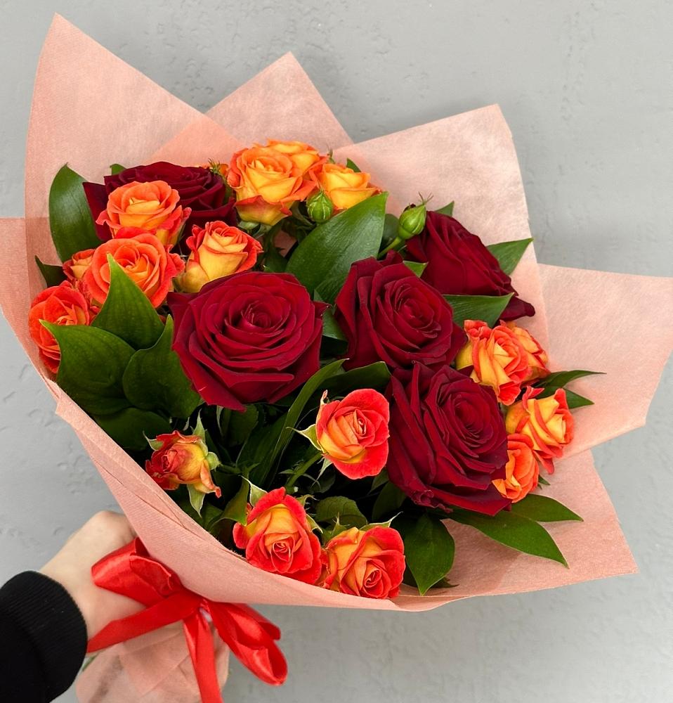 Букет Любовь и восторг в Спартак