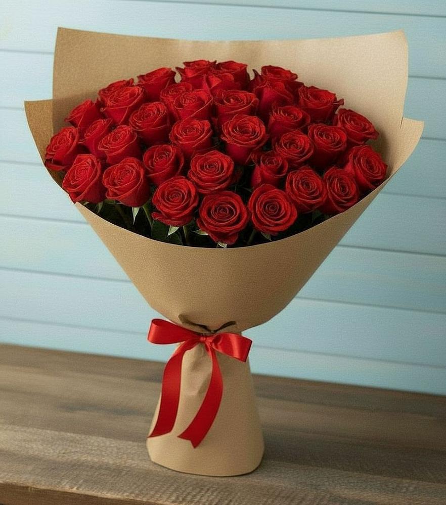 Букет Красные розы Милано в Спартак