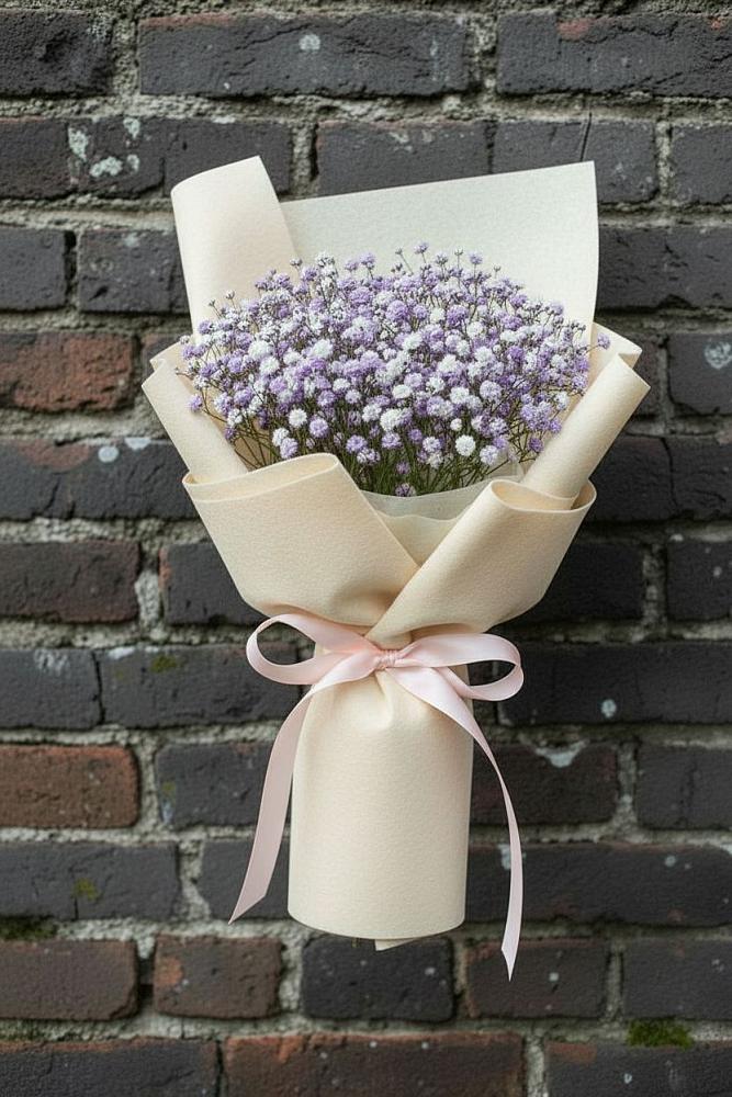 Букет цветов из: Гипсофила в Спартак