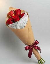 Букет цветов из:  Розы в Спартак