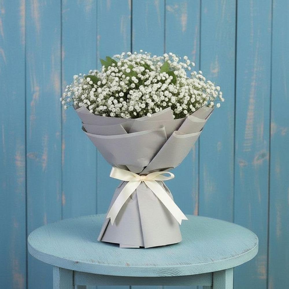 Букет цветов из: Гипсофила в Спартак