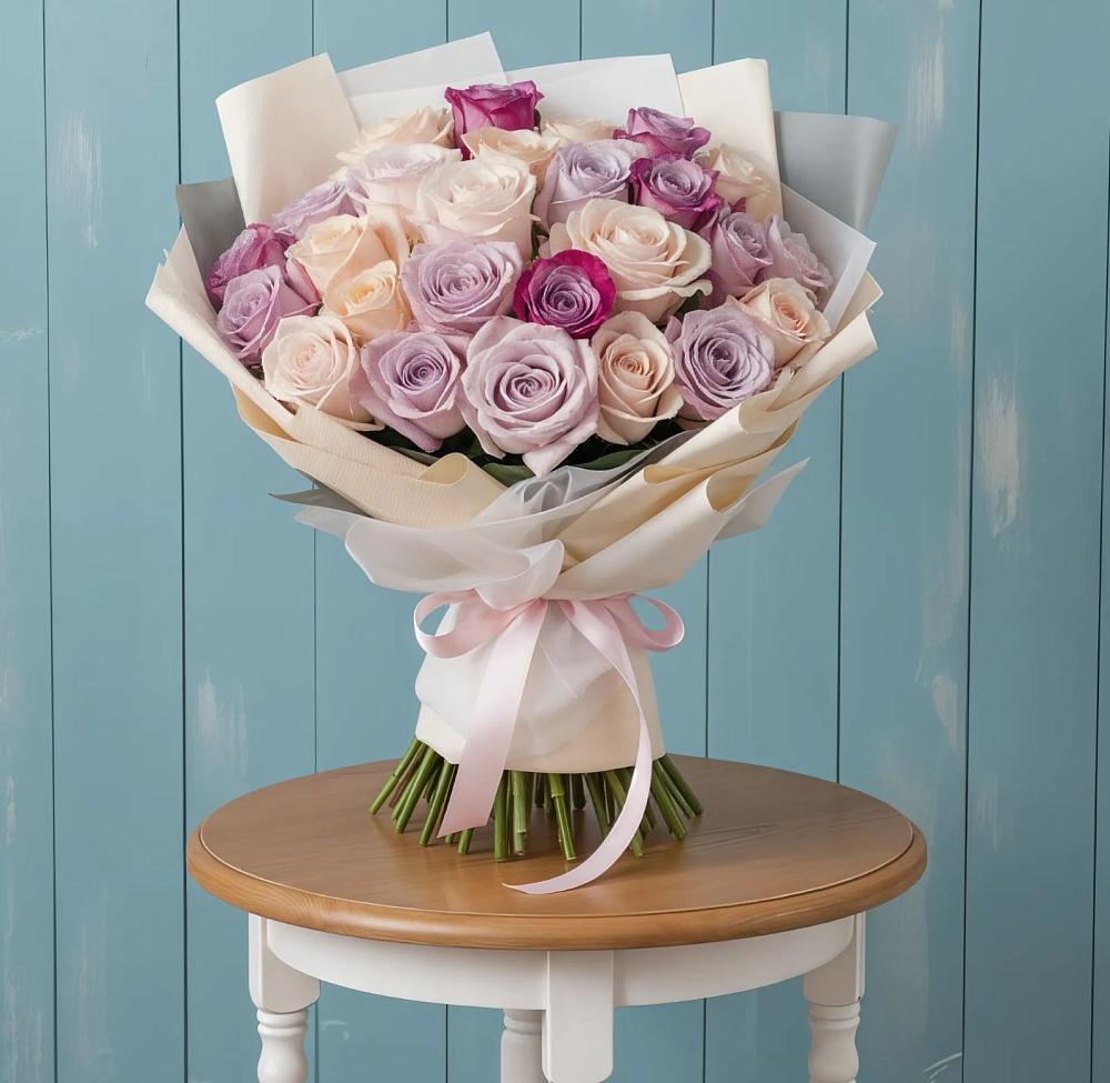 Букет цветов из: Розы в Спартак