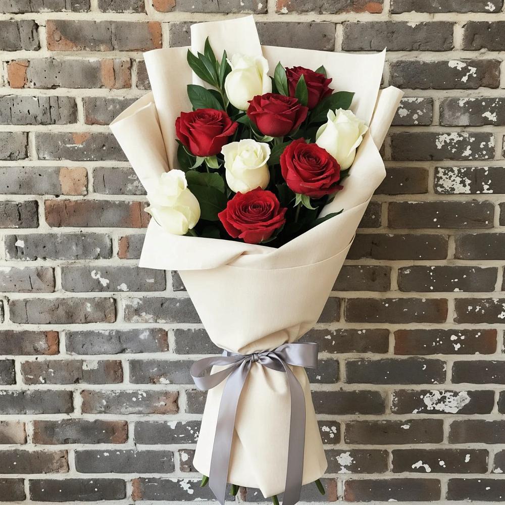 Букет цветов из: Розы в Спартак