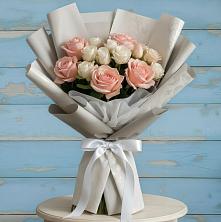 Букет цветов из:  Розы в Спартак