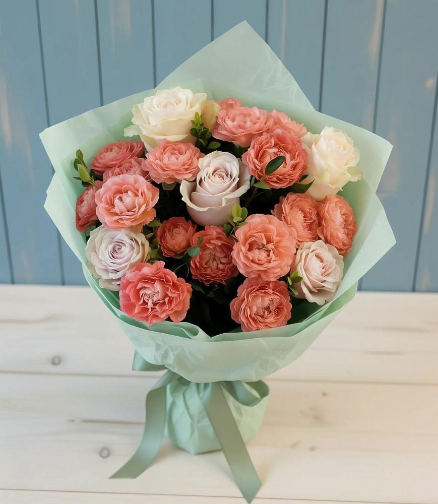 Букет цветов из: Розы в Спартак