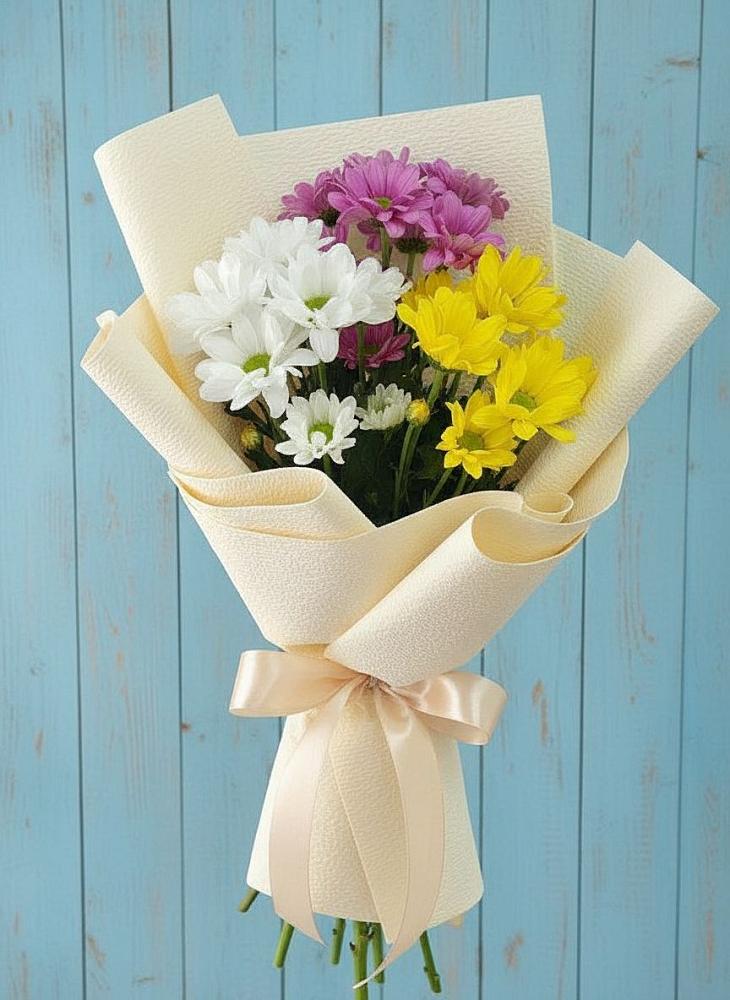 Букет цветов из: Хризантемы в Спартак