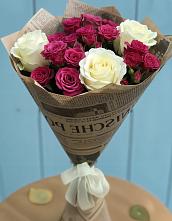 Букет цветов из:  Розы в Спартак