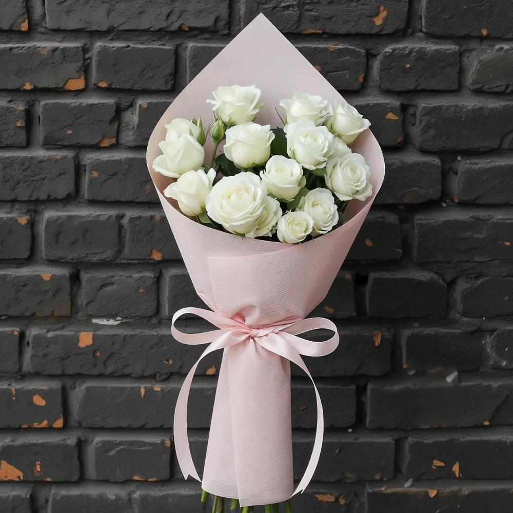 Букет цветов из: Розы в Спартак