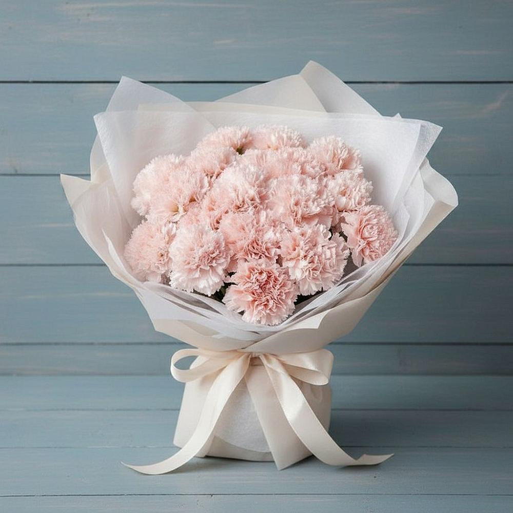 Букет цветов из: Гвоздики в Спартак