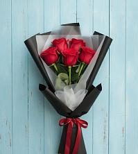 Букет цветов из:  Розы в Спартак