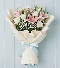 Букет цветов из:  Лилии в Спартак