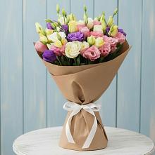 Букет цветов из:  Лизиантусы в Спартак