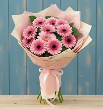 Букет цветов из:  Герберы #REPLACE_PRED# Спартак